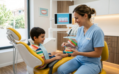 Odontopediatría en Viladecans: cuándo llevar a los niños al dentista
